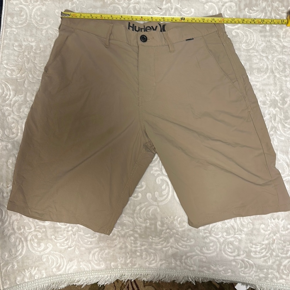 Hurley Nike Dri Fit Men’s Shorts Khaki Size 32